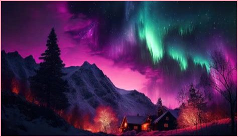 Northern Lights At Aurora Castillo: A Cosmic Spectacle